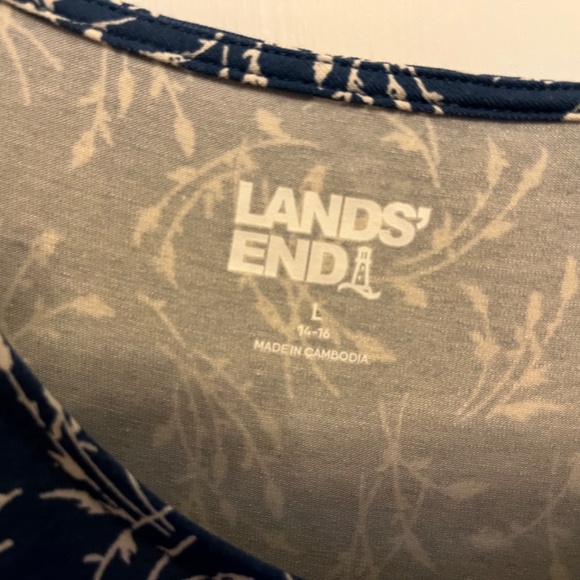 Lands End maxi dress - Large - Picture 3 of 5